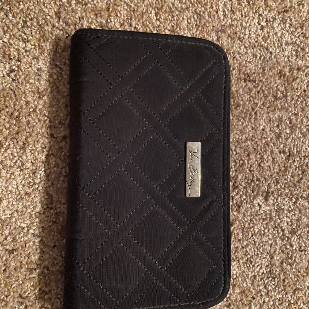 Vera Bradley Black Wallet